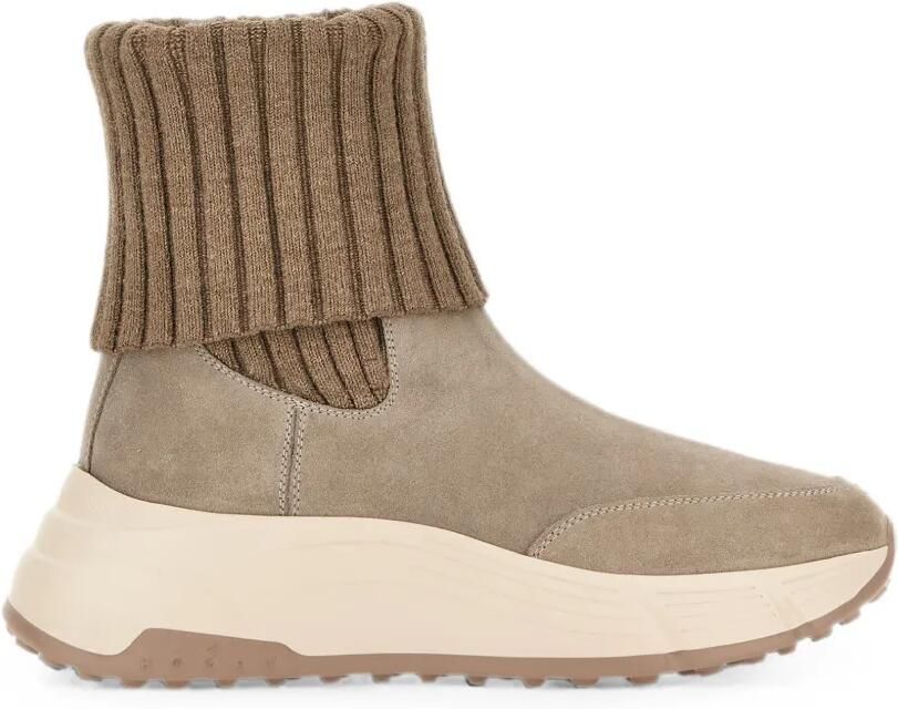 Hogan Chelsea Hi-Fi laarzen Beige