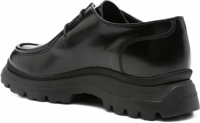 Hogan chunky leather Derby shoes Zwart - Foto 3