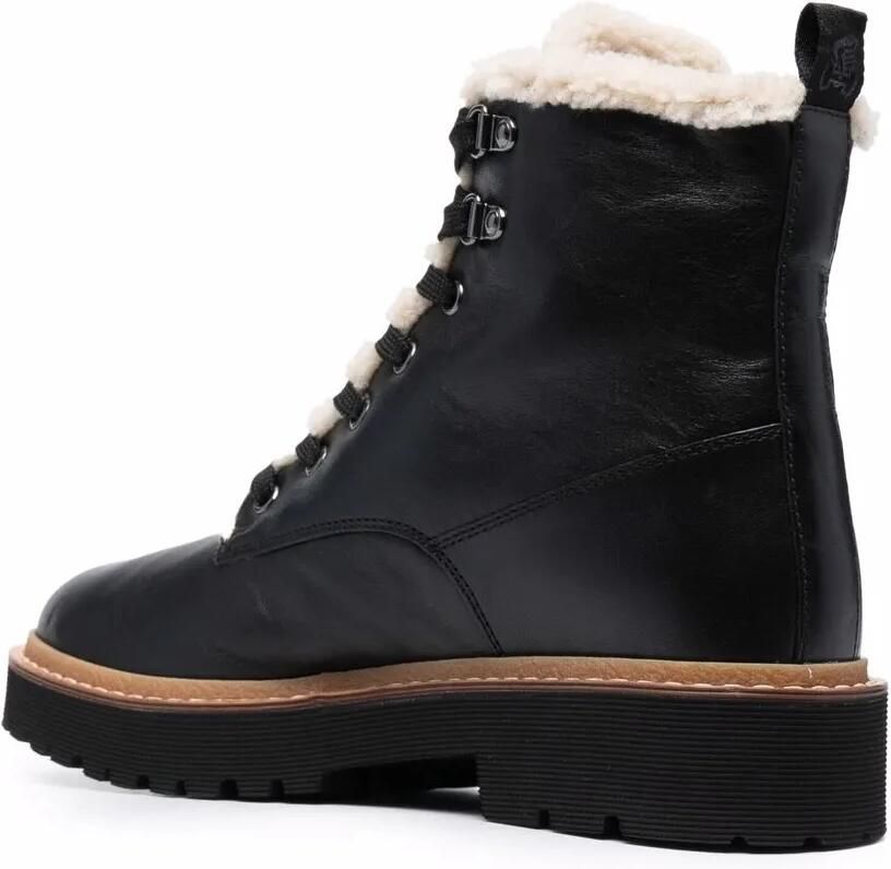Hogan Combat boots met veters Zwart - Foto 2