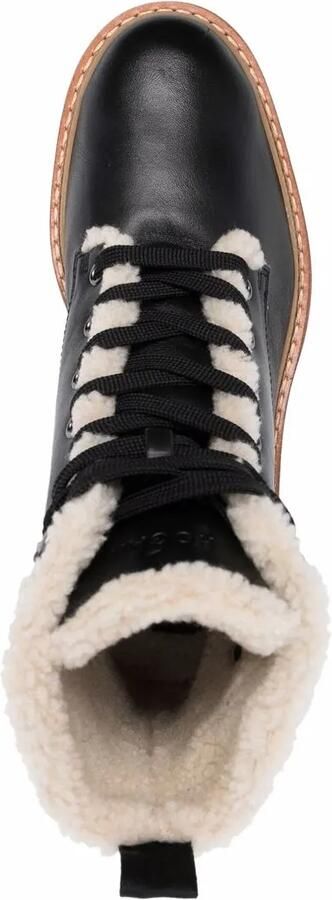 Hogan Combat boots met veters Zwart - Foto 3