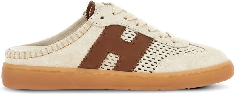 Hogan Cool geperforeerde sneakers Beige