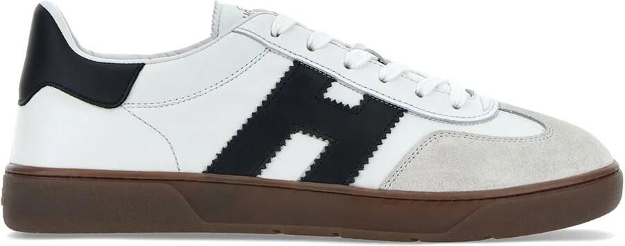 Hogan Cool leren sneakers Wit