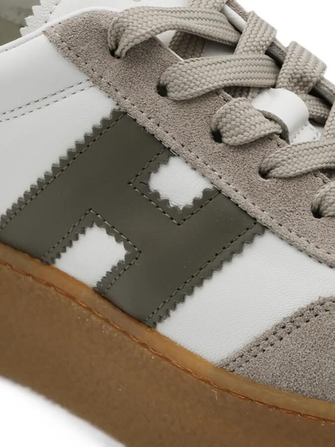 Hogan Cool low-top sneakers met platform Wit - Foto 2