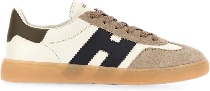 Hogan Cool sneakers met logopatch Beige