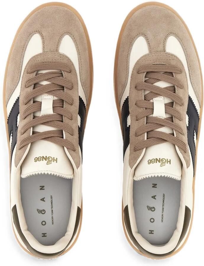 Hogan Cool sneakers met logopatch Beige - Foto 2