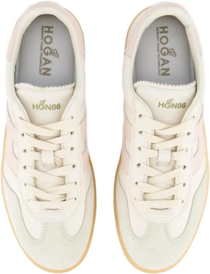 Hogan Cool sneakers met logopatch Beige - Foto 3