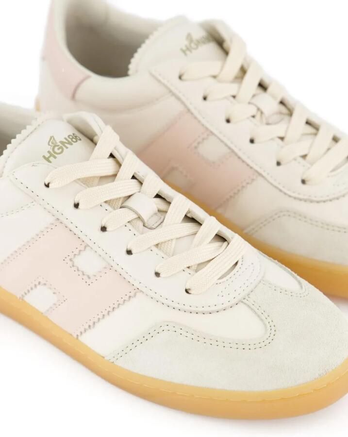 Hogan Cool sneakers met logopatch Beige - Foto 2