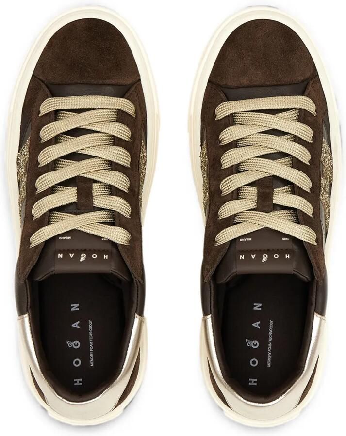 Hogan Crosswind sneakers Bruin - Foto 2