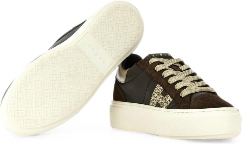 Hogan Crosswind sneakers Bruin - Foto 3