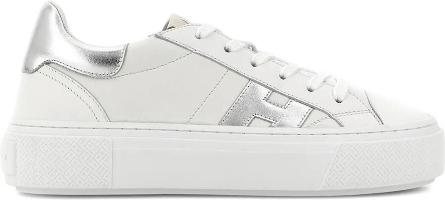 Hogan Crosswind sneakers met plateauzool Wit