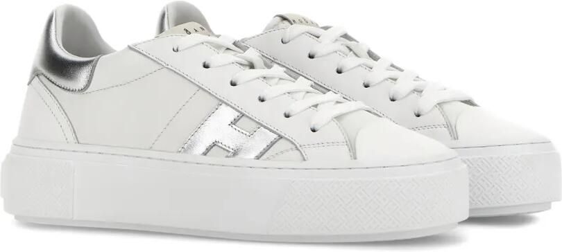 Hogan Crosswind sneakers met plateauzool Wit - Foto 4