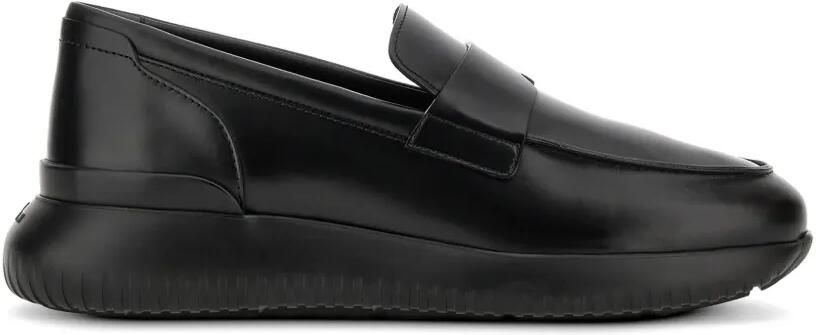 Hogan Cube loafers met plateauzool Zwart