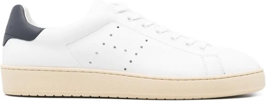 Hogan Geperforeerde leren sneakers Wit