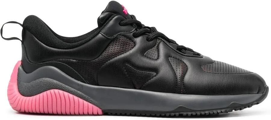 Hogan Geperforeerde sneakers Zwart