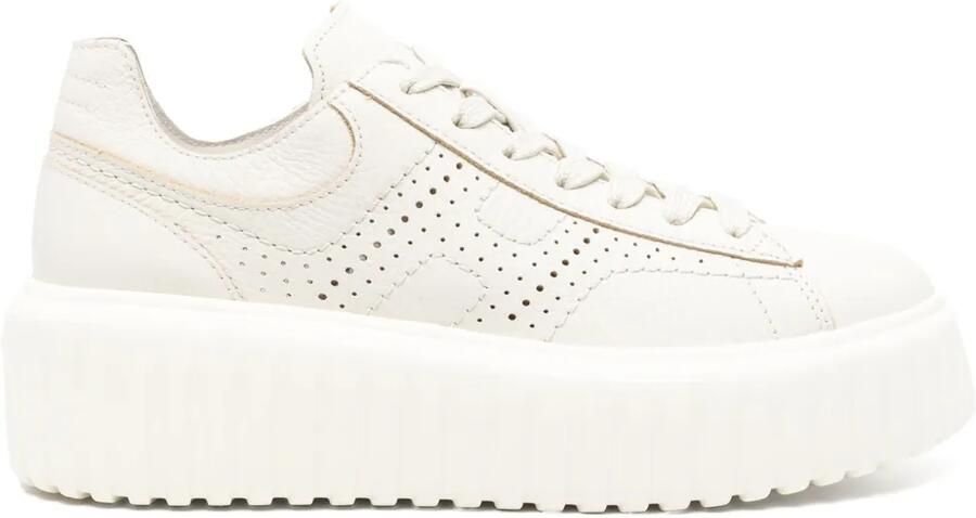 Hogan H-Stripes sneakers Beige