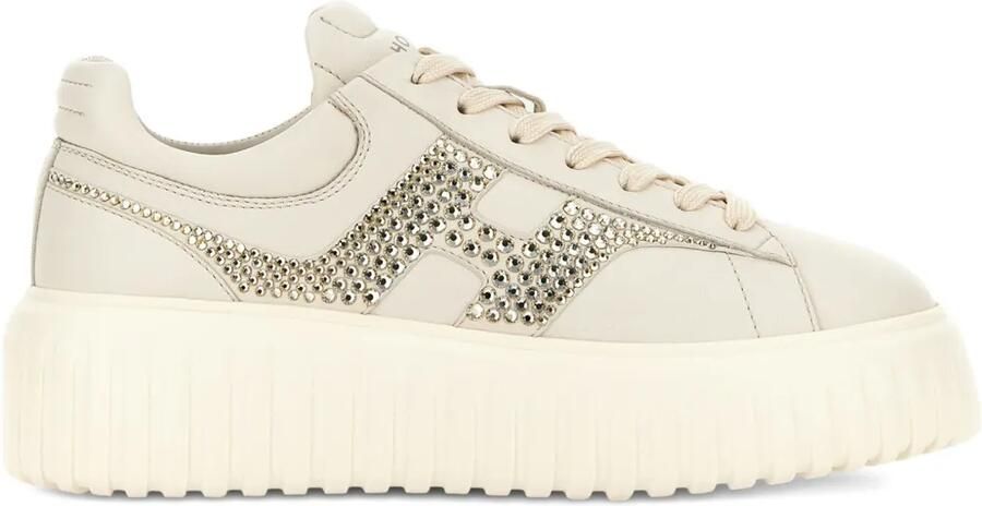 Hogan H-Stripes sneakers Beige