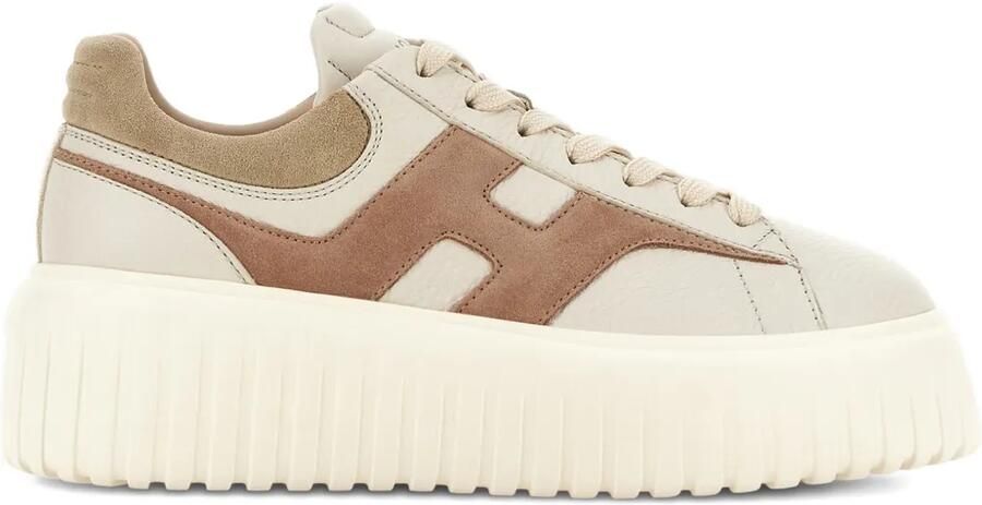 Hogan H-Stripes sneakers Beige