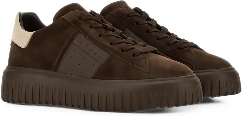 Hogan H-Stripes sneakers Bruin - Foto 3