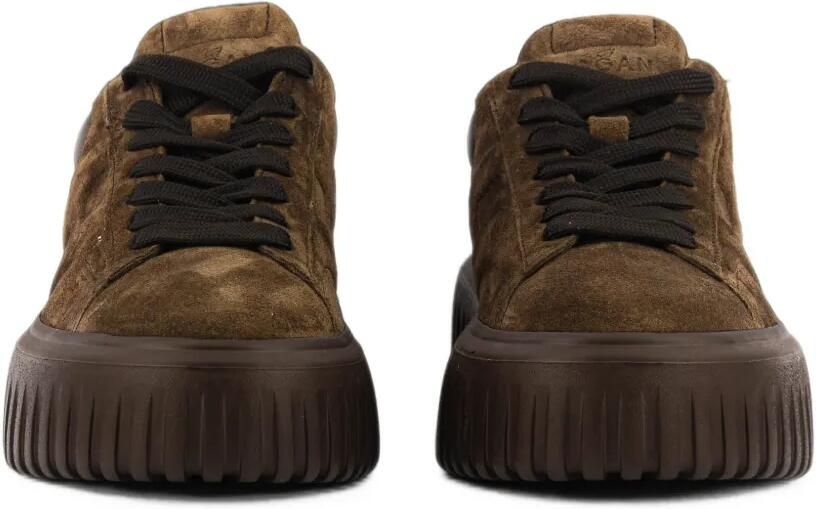 Hogan H-Stripes sneakers Bruin - Foto 4