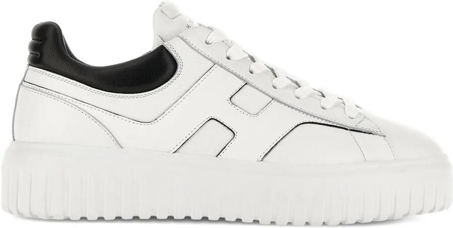 Hogan H-Stripes sneakers met plateauzool Wit