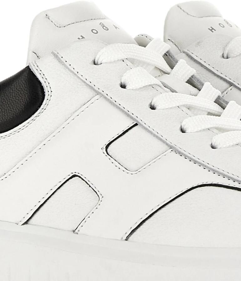 Hogan H-Stripes sneakers met plateauzool Wit - Foto 2