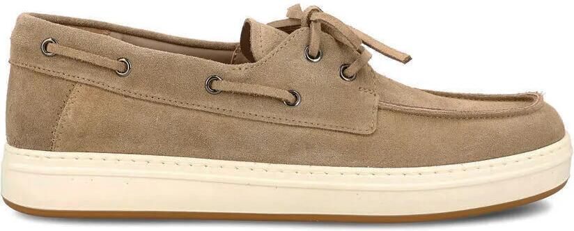 Hogan H-TV suède loafers Beige