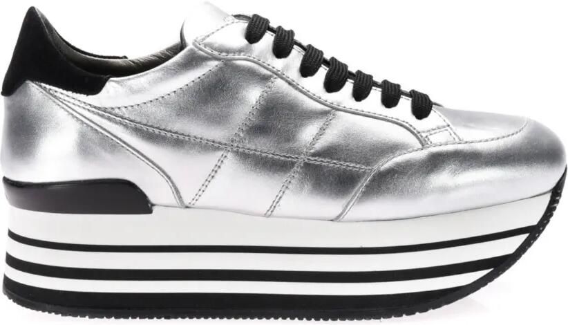 Hogan H222 maxi sneakers Zilver
