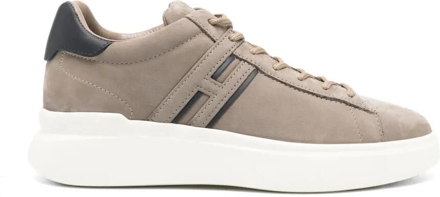 Hogan H580 suède sneakers Beige