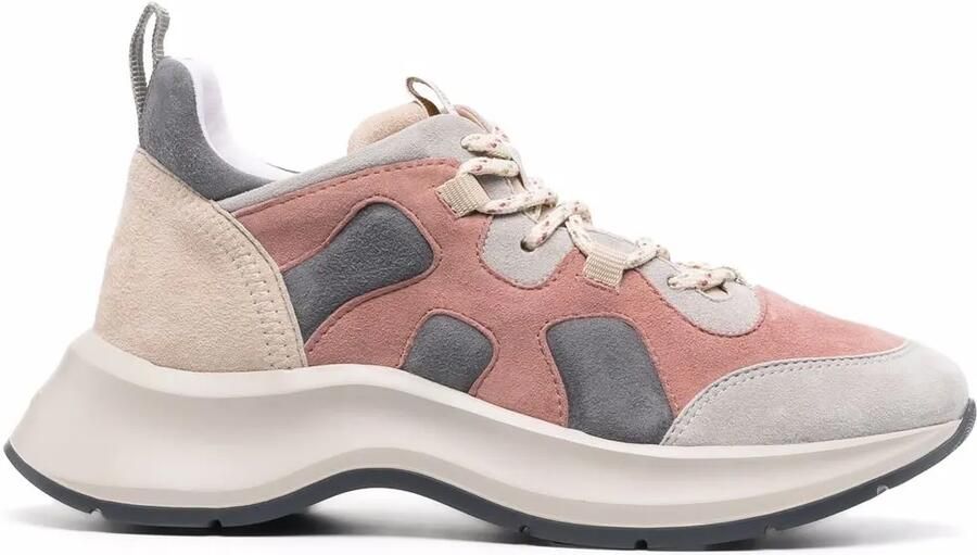 Hogan H585 sneakers met colourblocking Grijs