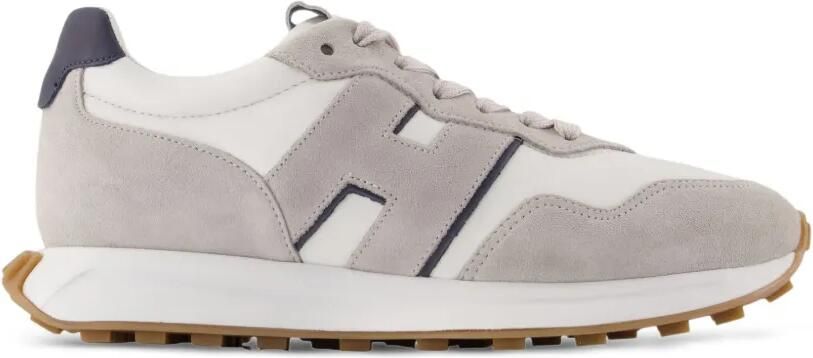 Hogan H601 low-top sneakers met ronde neus Wit - Foto 2