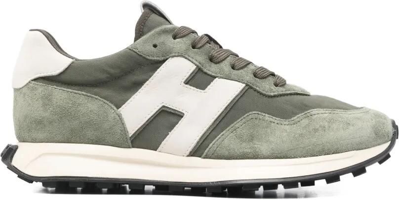 Hogan H601 sneakers met logo Groen