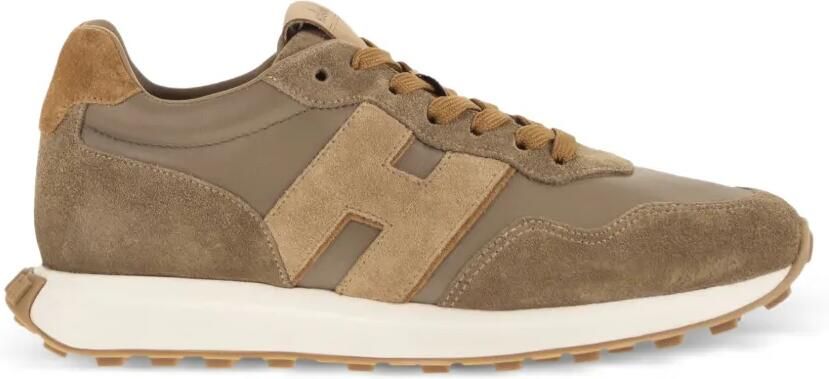 Hogan H601 suède sneakers Beige