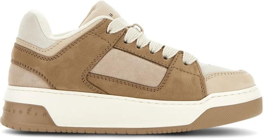 Hogan H667 leren sneakers Beige