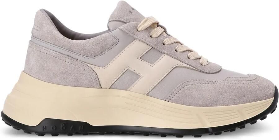 Hogan H669 suède leren sneakers Grijs