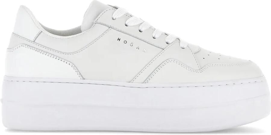 Hogan H670 sneakers met plateauzool Wit