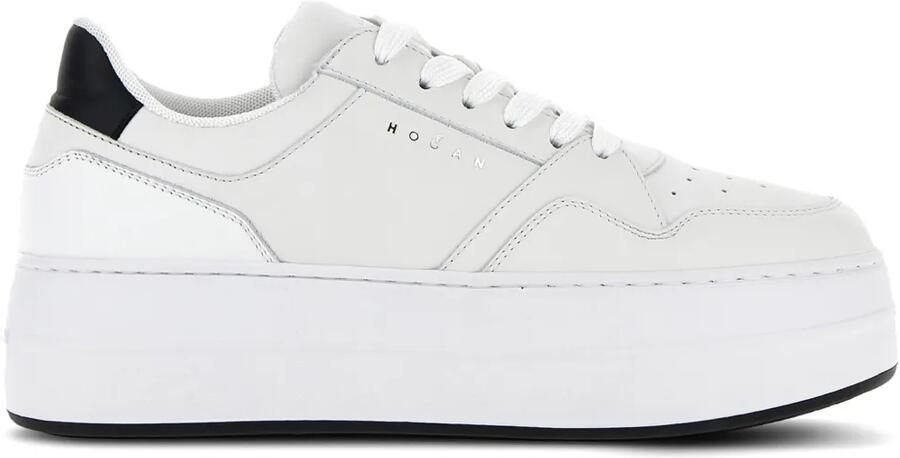 Hogan H670 sneakers met plateauzool Wit