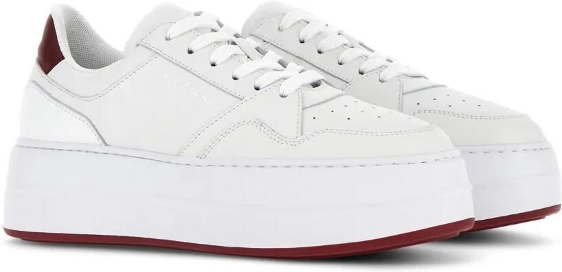 Hogan H670 sneakers met plateauzool Wit