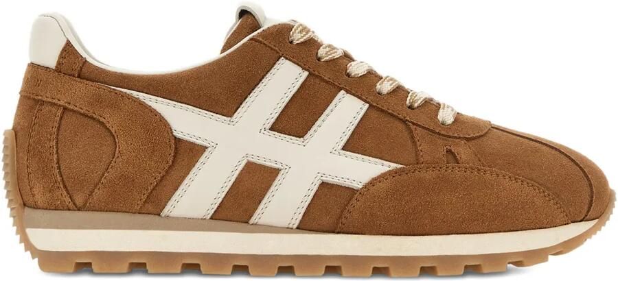 Hogan H671 86ER suède sneakers Bruin