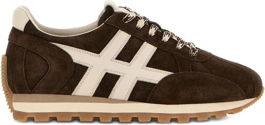 Hogan H671 86ER suède sneakers Bruin