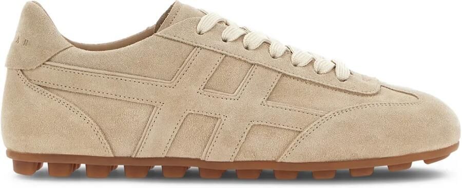 Hogan H693 suède sneakers Beige