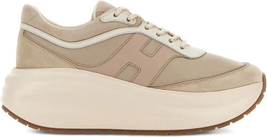 Hogan H696 chunky Runner sneakers Beige