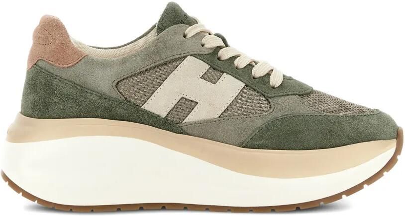Hogan H696 chunky sneakers Groen