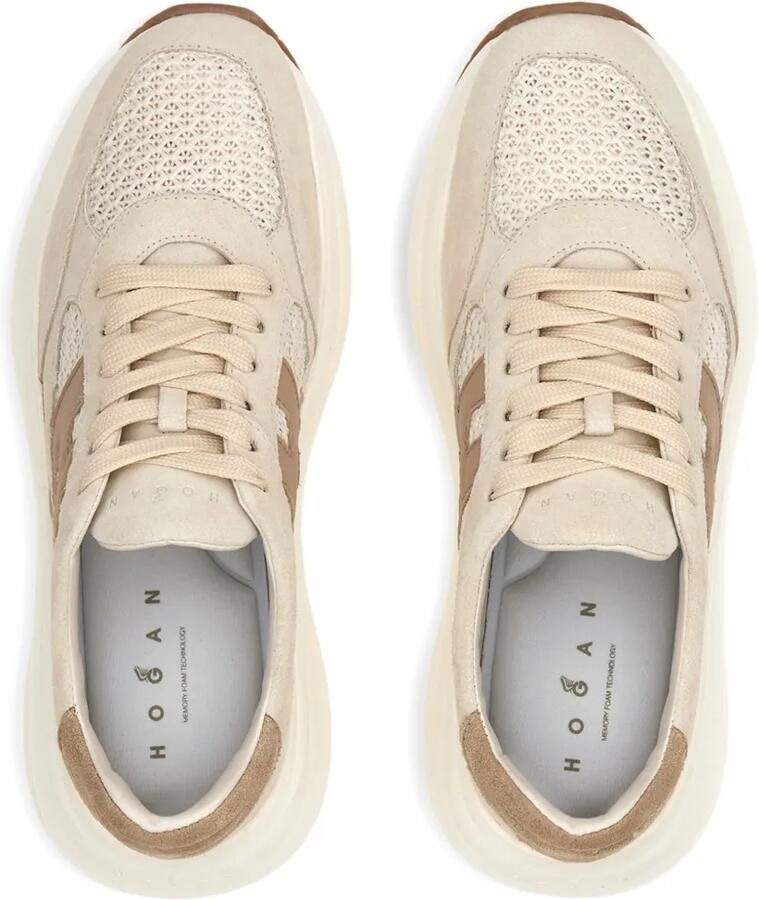 Hogan H696 leren chunky Runner sneakers Beige - Foto 2