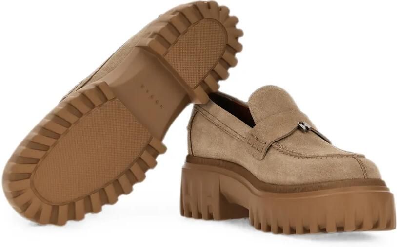Hogan H700 loafers met chunky zool Beige - Foto 3