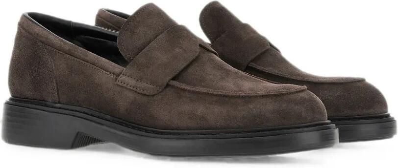 Hogan H704 loafers Bruin - Foto 5