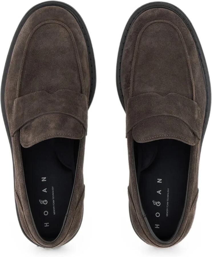 Hogan H704 loafers Bruin - Foto 2