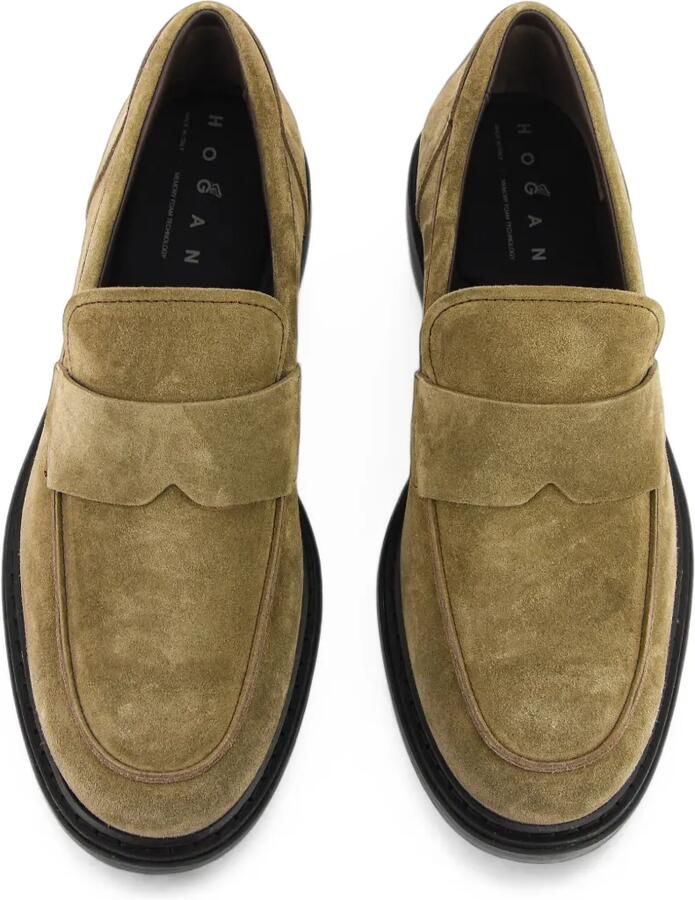Hogan H704 loafers Bruin - Foto 2