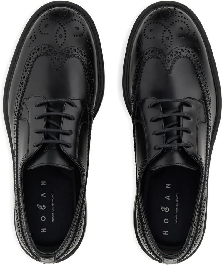 Hogan H704 Urbano derby schoenen Zwart - Foto 2