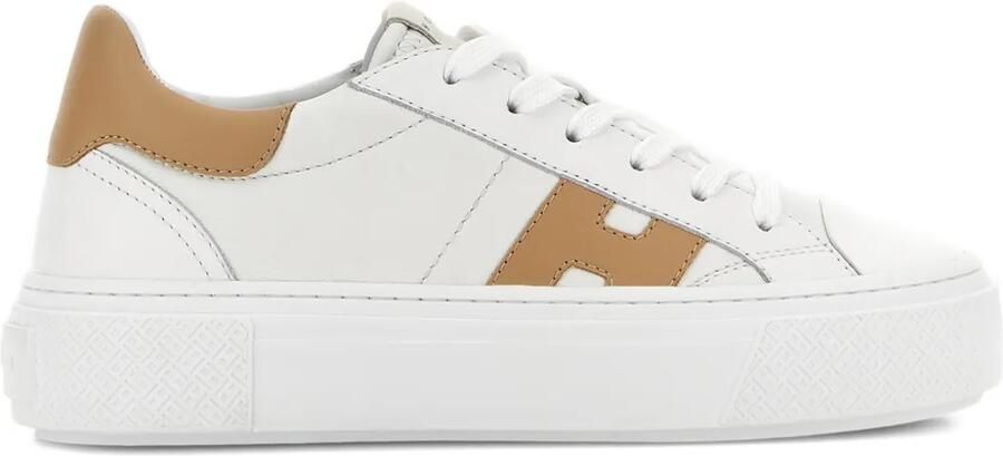Hogan H705 leren sneakers Wit