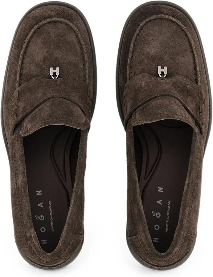 Hogan H724 loafers Bruin - Foto 2